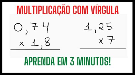 multiplicação de um número.